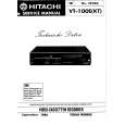 HITACHI VT100E/KT Service Manual cover photo