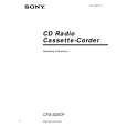 SONY CFDS20CP Owner's Manual cover photo