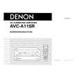 DENON AVC-A11SR Owner's Manual cover photo