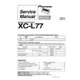 PIONEER XCL77 Service Manual cover photo