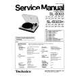 TECHNICS SLB303/K Service Manual cover photo