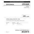 SONY CPDG520P Service Manual cover photo
