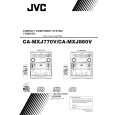 JVC MXJ770V Owner's Manual cover photo