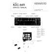 KENWOOD KDC84R Service Manual cover photo