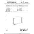 SONY KVC2508D/E Service Manual cover photo