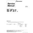 PIONEER S-F37 Service Manual cover photo