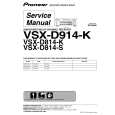 PIONEER VSX-D814-K/KUXJCA Service Manual cover photo