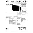 SONY KVC2163E Service Manual cover photo