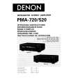 DENON PMA-720 Owner's Manual cover photo