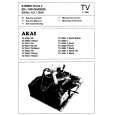 AKAI TV2851 Service Manual cover photo