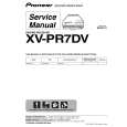 PIONEER XV-PR7DV/NXCN/HK Service Manual cover photo