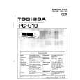 TOSHIBA PCG10 Service Manual cover photo