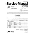 TECHNICS SL-P118 Service Manual cover photo
