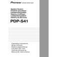PIONEER PDP-S41 Owner's Manual cover photo