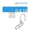 SENNHEISER FLX 70 Owner's Manual cover photo