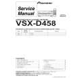 PIONEER VSX-D458-HT/KUXJI Service Manual cover photo