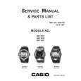 CASIO QW1623 Service Manual cover photo