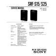 SONY SRF-S15 Service Manual cover photo