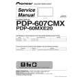 PIONEER PDP-607CMX/LUC Service Manual cover photo