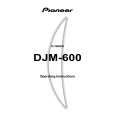 PIONEER DJM-600/KUC Owner's Manual cover photo