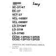 SONY LO-37CMT Service Manual cover photo