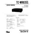 SONY TCWR835S Service Manual cover photo