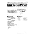 CLARION ARX7170R Service Manual cover photo