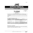 JVC TV20242 Service Manual cover photo