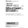 PIONEER DEH-P8950BT Service Manual cover photo