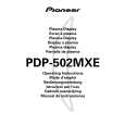 PIONEER PDP502MXE Owner's Manual cover photo