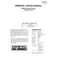 ONKYO DX-7711 Service Manual cover photo