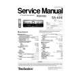TECHNICS SAAX6GC/GN/GK Service Manual cover photo