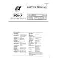 SANSUI RE7 Service Manual cover photo