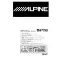 ALPINE TDA-7638R Owner's Manual cover photo