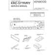 KENWOOD KRC577 Service Manual cover photo