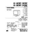 SONY KV1487MD Service Manual cover photo