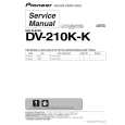 PIONEER DV-210K-K/TDXZT/RB Service Manual cover photo