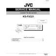 JVC KSFX321 Service Manual cover photo