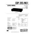 SONY CDPM31 Service Manual cover photo