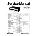 TECHNICS SA-5160 Service Manual cover photo