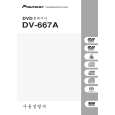 PIONEER DV-667A-S/BKXJ Owner's Manual cover photo