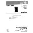 SONY SRF60 Service Manual cover photo