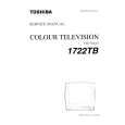 TOSHIBA 1722TB Service Manual cover photo