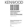 KENWOOD KAC9102D Owner's Manual cover photo