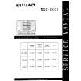 AIWA NSXD707 Service Manual cover photo