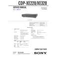 SONY CDPXE220 Service Manual cover photo