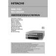 HITACHI HMDR50E Owner's Manual cover photo