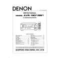 DENON AVR1801 Service Manual cover photo