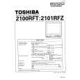 TOSHIBA 2100RFT Service Manual cover photo