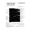 KENWOOD RXD26 Service Manual cover photo